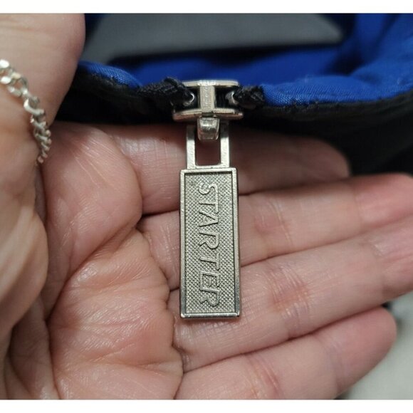 Vintage NEW YORK GIANTS Starter Jacket NFL Football Duck Down Parka Coat - Picture 15 of 17